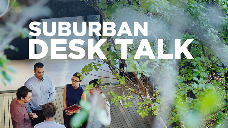 Suburban desk talk
